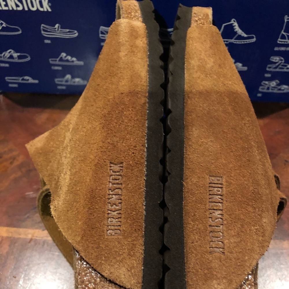 Birkenstock Zurich mink suede 9 medium new - Picture 3 of 7